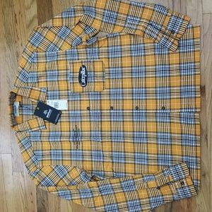 NWT Caterpillar Illinoise plaid shirt jacket